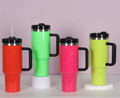 40 oz neon sublimation tumbler, 16 pack